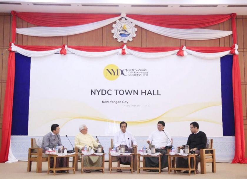 Yangon City project reached the final stage in negotiations with the China Communications Construction Company (CCCC) (Serge Pun, Vice Chair and Executive of NYDC)