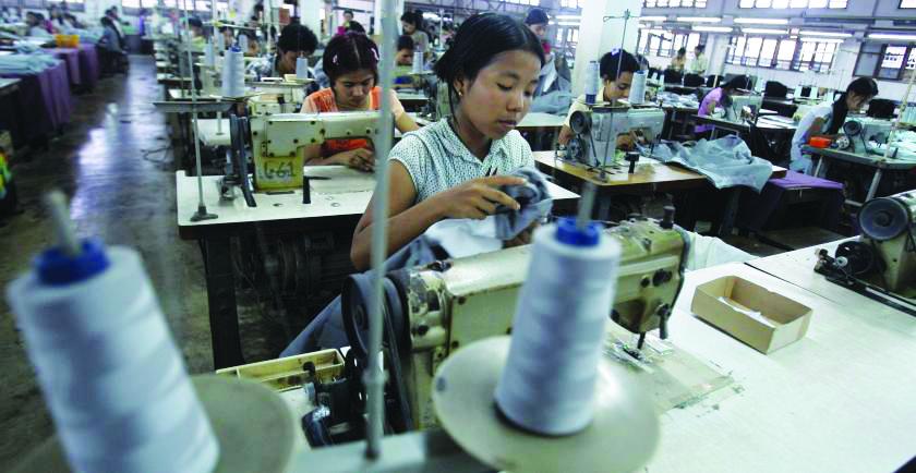 Myanmar expects to increase EU garment exports by 13 percent if Myanmar doesn’t lose GSP 
