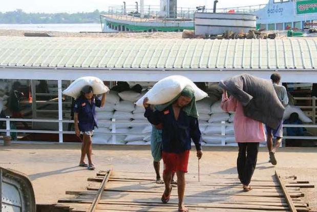 Rice from eastern Shan State has once again been permitted to be exported to China through border trade: Myanmar's Ministry of Commerce