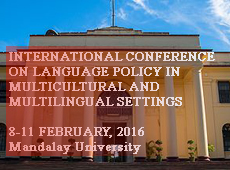 INTERNATIONAL CONFERENCE ON LANGUAGE POLICY IN MULTICULTURAL AND MULTILINGUAL SETTINGS 