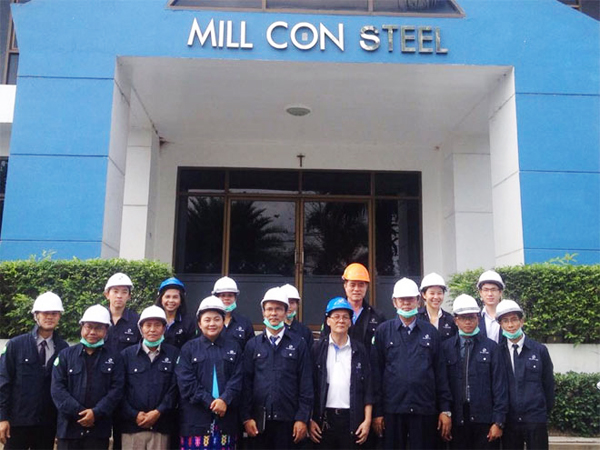 Thai stock exchange-listed steel company, Millcon Pcl (MILL) is expected to start operation in Thilawa SEZ next year