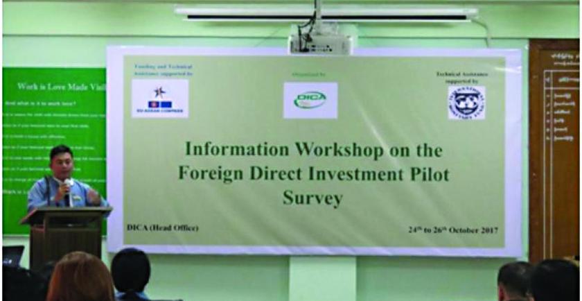 DICA is in the process of improving the coverage and quality of its pilot survey project on FDI statistics to meet international standards 