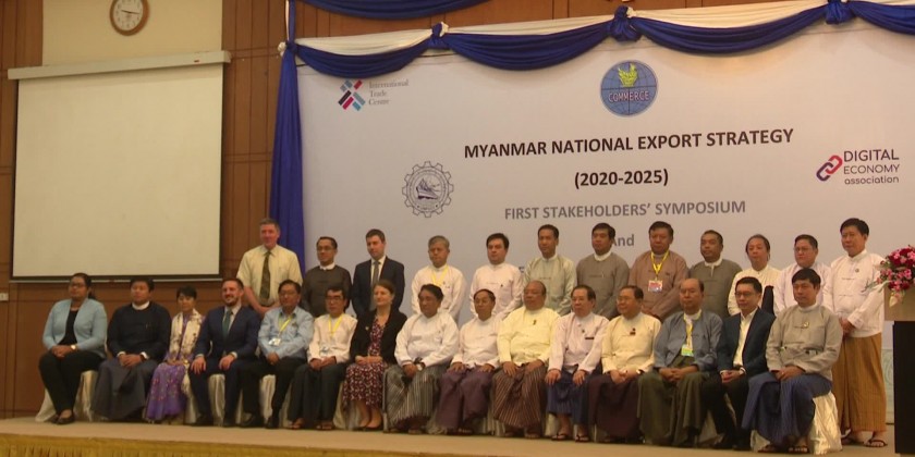 The first stakeholders’ symposium for updating the National Export Strategy (NES) was held at UMFCCI to boost Myanmar’s Export performance in the global economy  