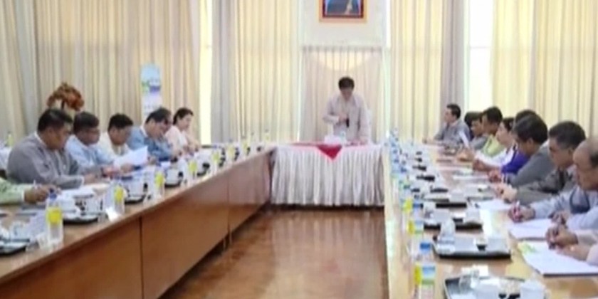 The 3rd meeting of Central Micro, Small and Medium Enterprises Development Agency (MSME) held in Nay Pyi Taw to formulate the action plan under the collaboration of Nay Pyi Taw Council, regions and states MSME Agencies 