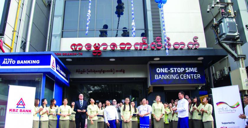 Kanbawza Bank (KBZ) unveiled a new One-Stop SME banking centre to provide greater financial inclusion in Yangon