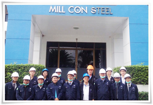 Thai stock exchange-listed steel company, Millcon Pcl (MILL) is expected to start operation in Thilawa SEZ next year
