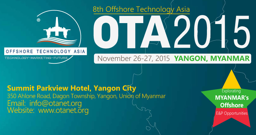 8th Offshore Technology Asia (OTA) 2015