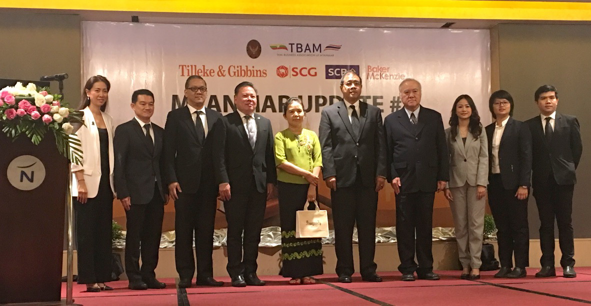 Royal Thai Embassy Supports Seminar to Update Thai Private Sector on Myanmar’s Laws and Taxation System