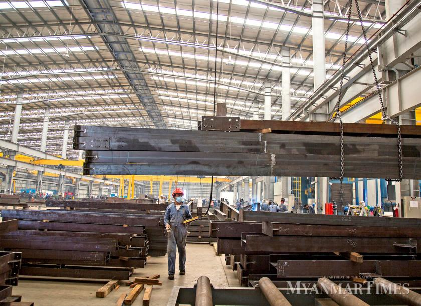The market demand for steel in Myanmar projected to surge to five million tonnes in 2025 