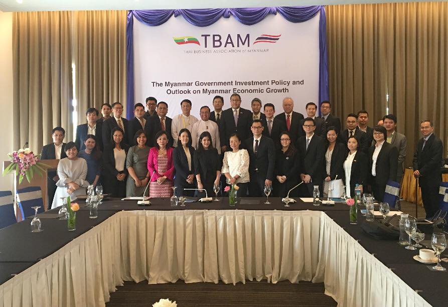 Royal Thai Embassy leads Thai Business Delegation to meet with Myanmar’s Economic Ministries 