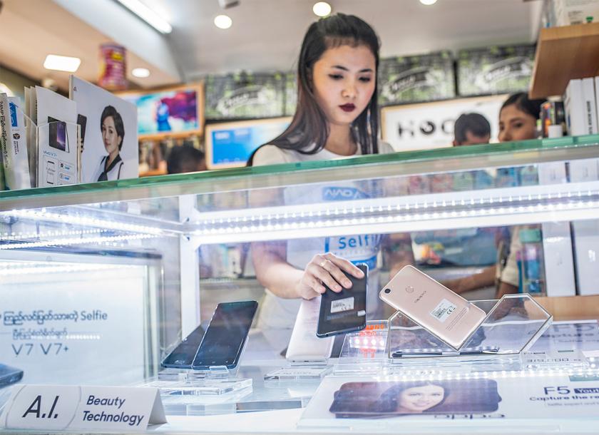 Private investors expressed their interest in Myanmar’s digital economy, which is expected to have the highest increase in smart phones in the region in the next few years