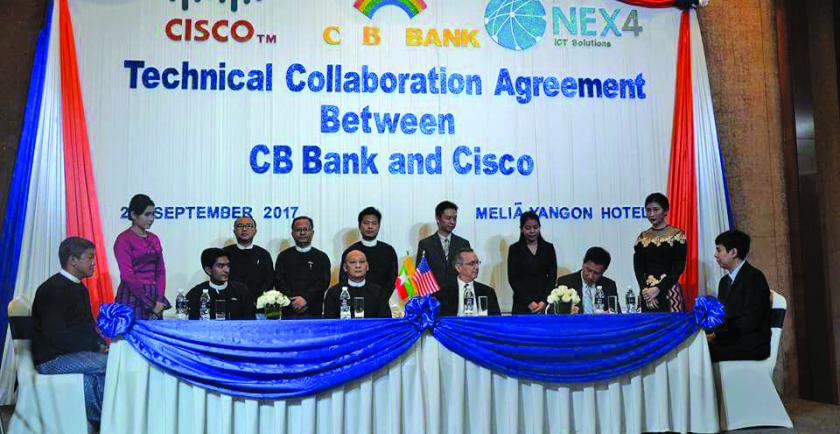 In a joint venture with Cisco System, an American multinational technology conglomerate, CB bank will deliver secure services with high availability via cyber banking 