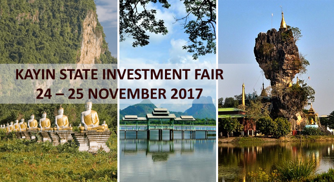 Kayin State Investment Fair during 24 - 25 November 2017