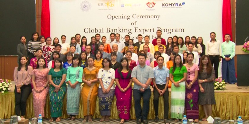 In collaboration with Korea-Myanmar Research Association (KOMYRA), UMFCCI designed the very first program of the Global Banking Expert Program to expand the global capabilities of Myanmar financial experts 