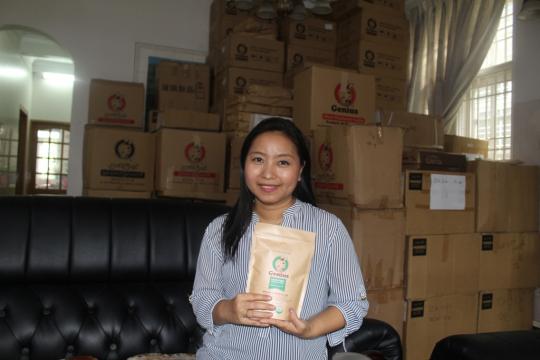 One of the Myanmar's well known premium brand, Genius Coffee, plans to significantly increase its production to 150 tonnes this year