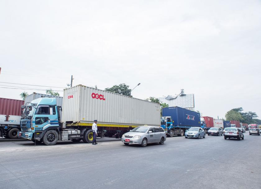 Transport of selected containerized goods will be permitted within the city during the day and is expected to significantly improve trade (U Soe Naing, Secretary of Myanmar Container Trucks Association)