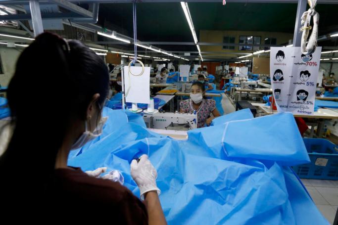 Myanmar’s garment sector has been faced the hardship due to the impact of coronavirus pandemic 