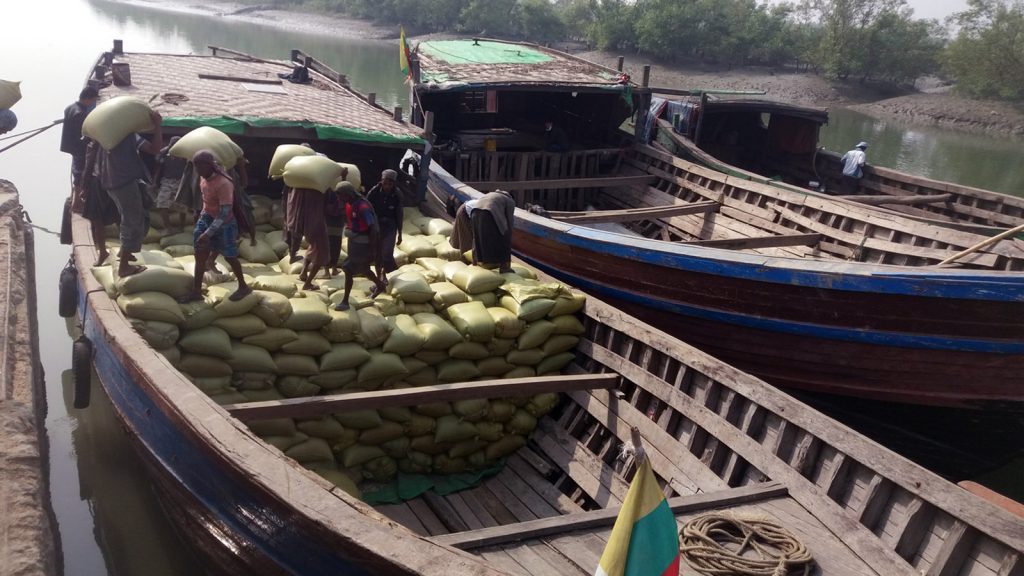 The border trade between Myanmar and Bangladesh increased USD $ 2.3 million in 2019 -2020 fiscal year when compared to the same period of last fiscal year  