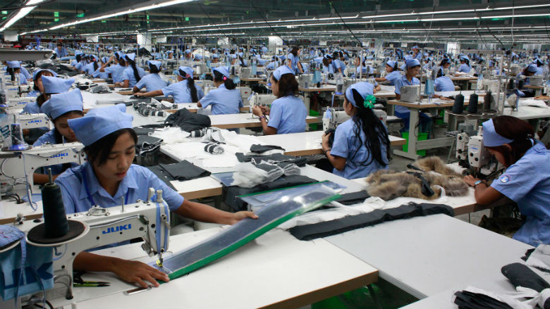 Export earnings from CMP garment industry up over one billion USD dollars when compared to the same period of last year