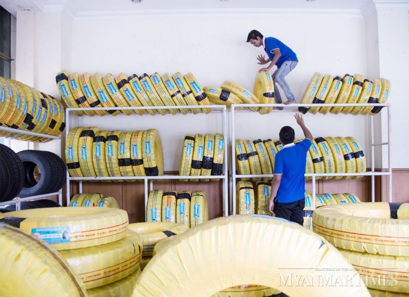 Yangon Tyre fends off competition for more growth as demands for rubber tyres is rising in tandem with various types of vehicles in Myanmar