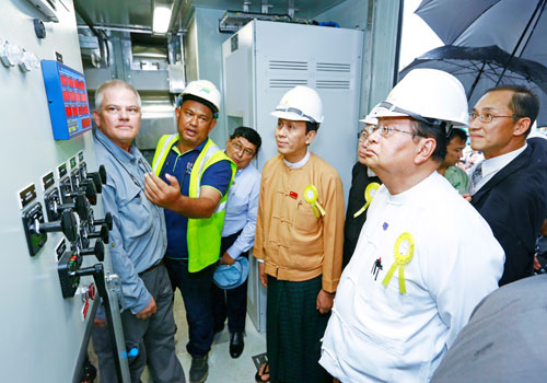 Yangon will deploy 25-megawatt mobile generator to meet the city’s electricity demand during peak periods and emergencies