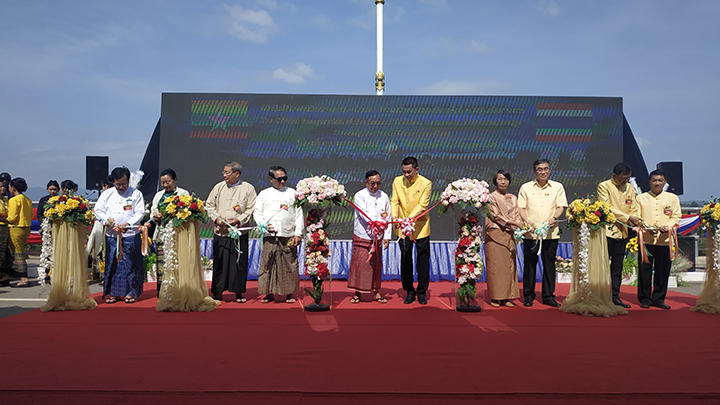 Myanmar and Thailand second friendship bridge cross Thaungyin river linking Myawady township of Kayin State with Mae Sot district of Tak Province was opened yesterday 