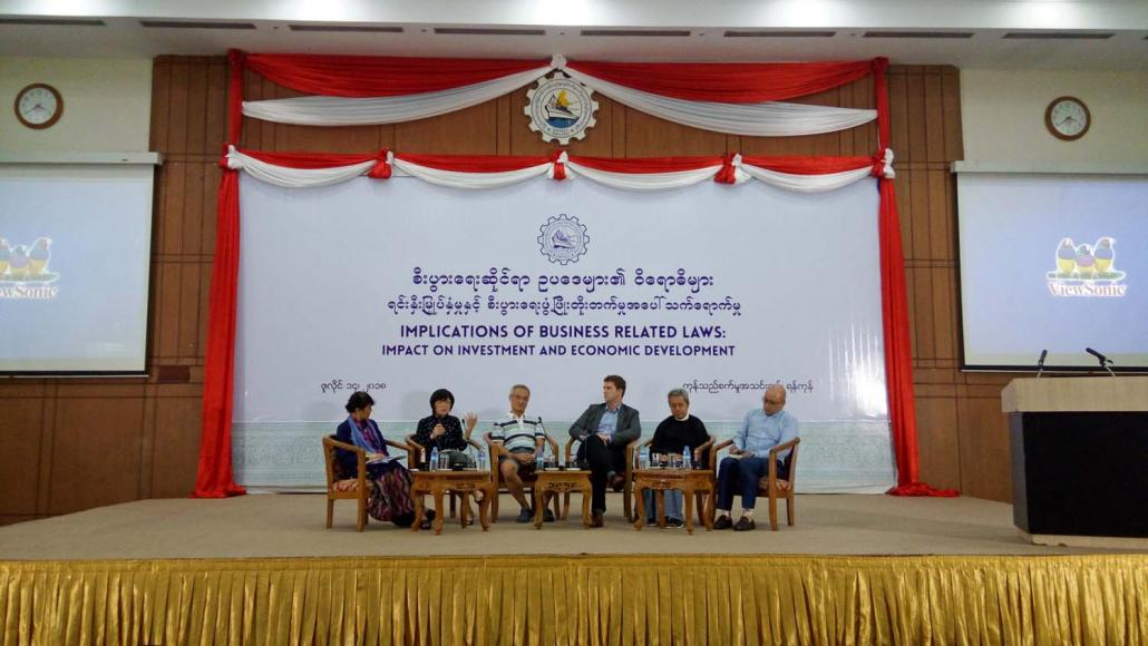 Business groups in Myanmar are furious about the introduction of jail term in the Labour Dispute Settlement Law, which is expected to deter foreign investment 