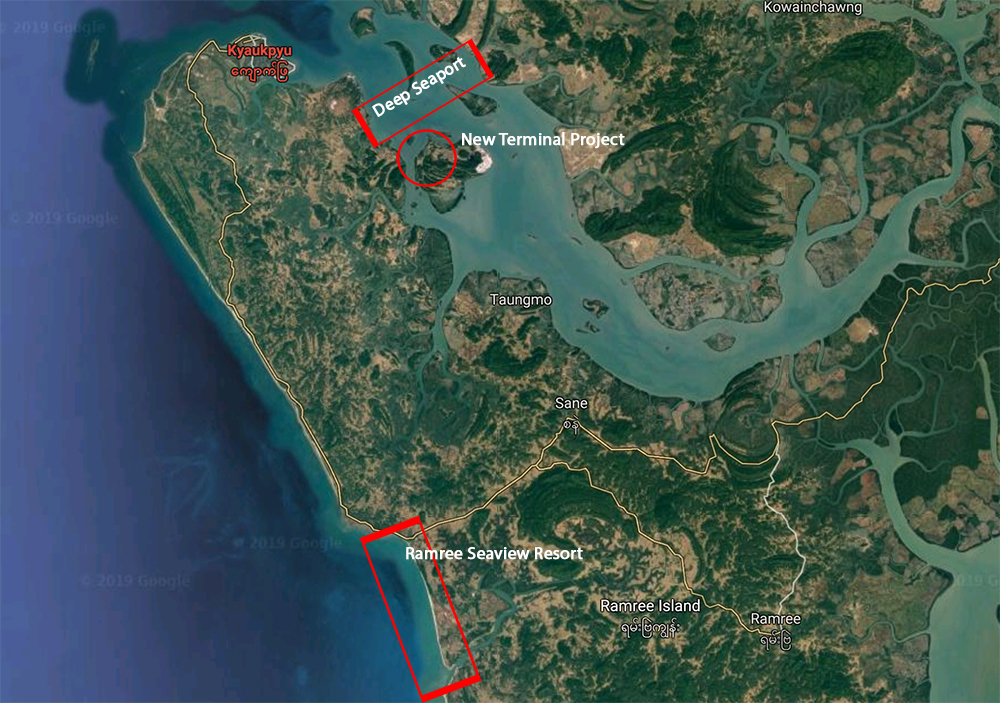 Joint venture with Myanmar firm, Chinese petrochemical giant proposed the development projects which is worth USD $ 800 million near Kyaukphyu Special Economic Zone (SEZ)’s deep seaport and Ramree island 