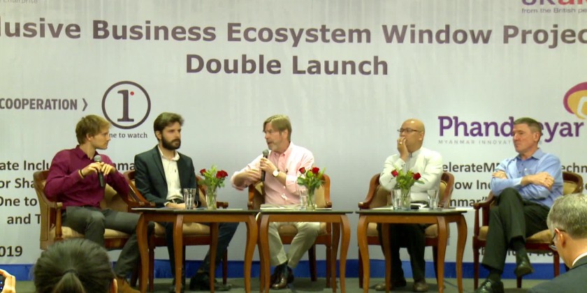 In collaboration with ICCO Corporation and One to Watch and Truvalu, DaNa Facility launched two projects under the inclusive Business Ecosystem Window in Yangon to strengthen Myanmar inclusive business 