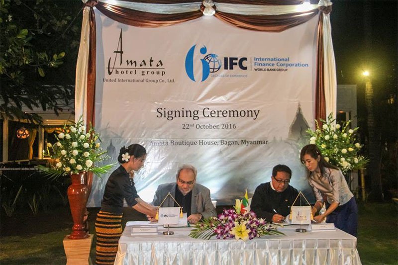 The International Finance Corporation (IFC) is lending up to 13.5 million USD to United International Group Limited, a leading domestic hotel owner and operator in Myanmar, to expand the firm's hospitality business