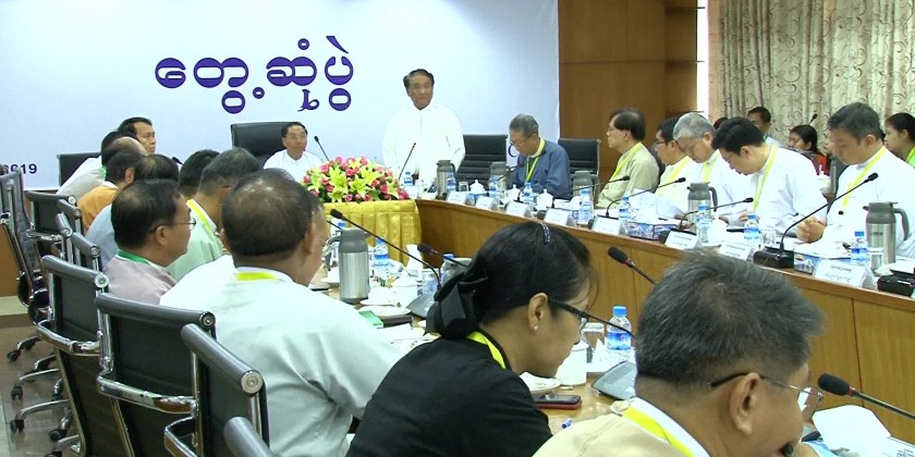 The 27th Regular meeting of Private Sector Development Committee with entrepreneurs was held in Yangon to implement in cooperation between government and entrepreneurs for the private sector development  