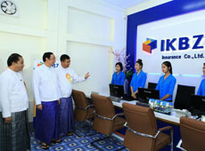 IKBZ Insurance opens a branch office in Meikhtila, Mandalay Region, to expand the insurance market 