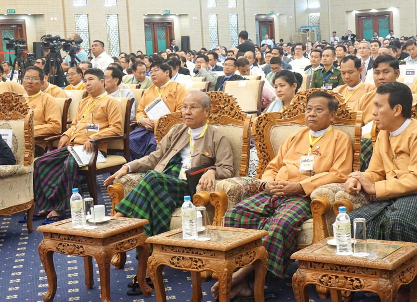 States and Regions Government perused local and foreign investors at Myanmar Global Investment Forum 2019 in Nay Pyi Taw  