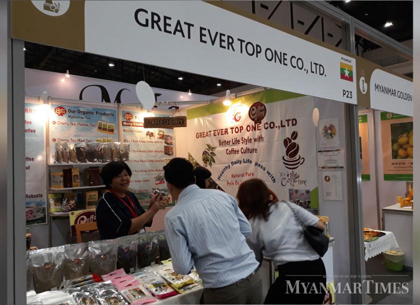 Myanmar businesses are showcasing their products at THAIFEX – World of Food Asia 2019 expo in Bangkok 
