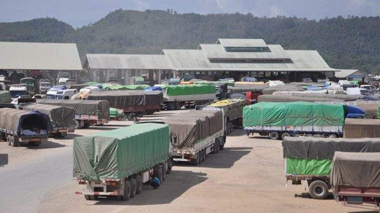 Myanmar – China border trade decreased by USD $ 188 million as of 28 August in the 2019 – 2020 financial year 