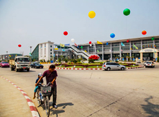 The first phase of a new airport terminal in Yangon opens: it will be capable of hosting up to 200 million passengers per year when it is complete, and US fast-food chain Kentucky Fried Chicken (KFC) has become the first international restaurant to open i