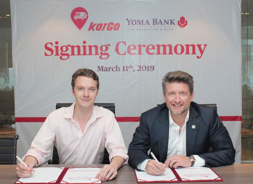 Yoma Bank provided unsecured SME loans to Kargo, a local online goods delivery service app to assist the firm’s growth 