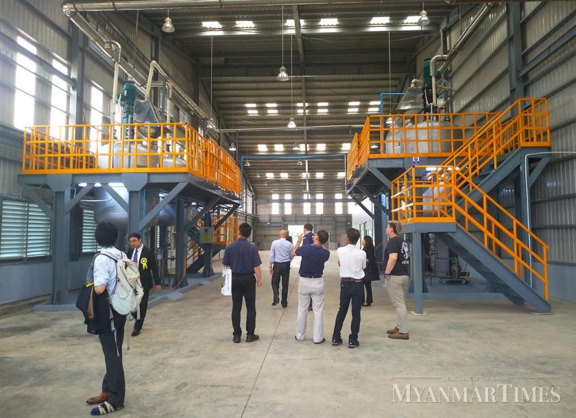 Myanmar’s largest manufacturer and distributor of agricultural technology, Myanmar Awba Group opened the first private agrochemical production complex in Yangon 