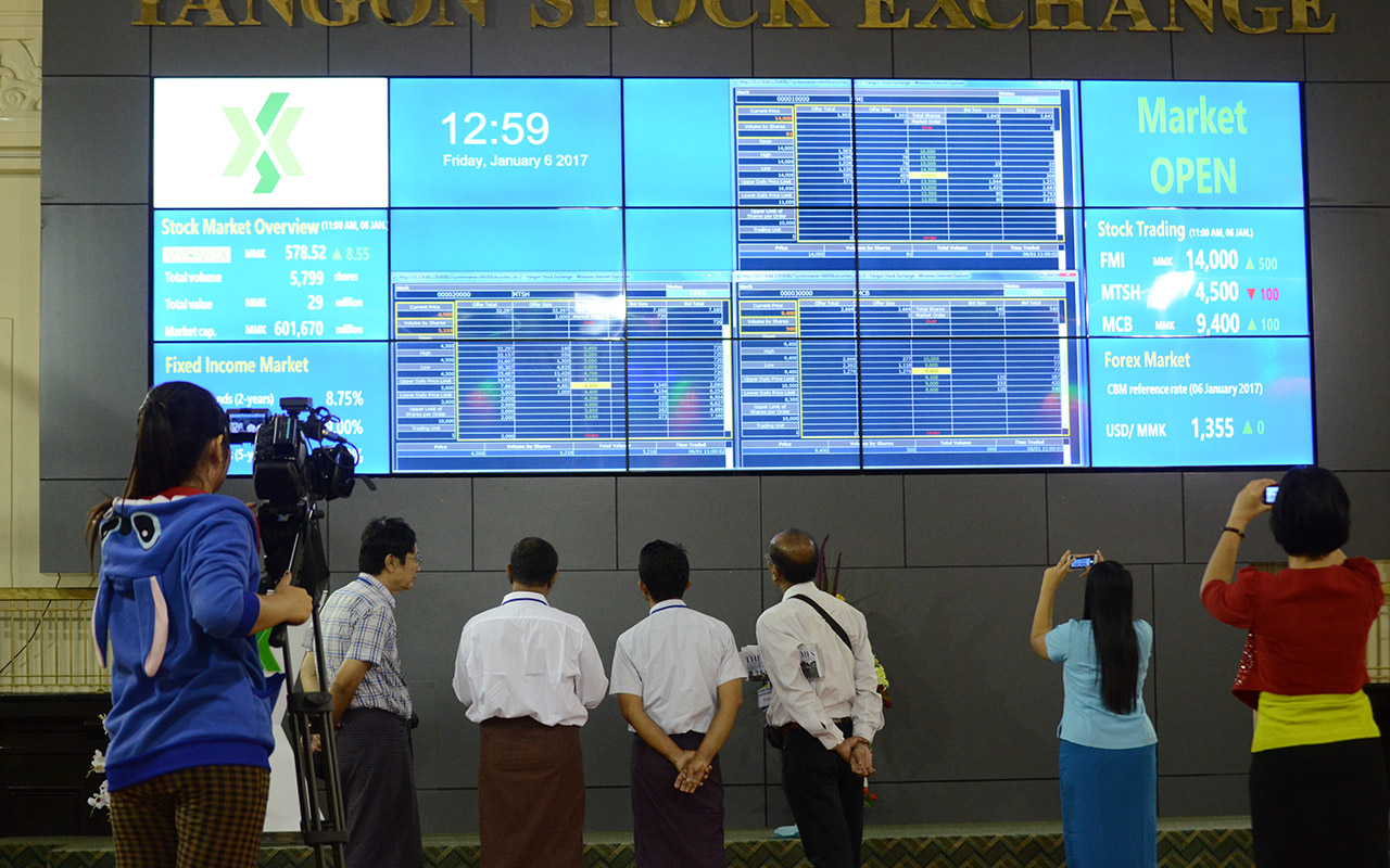 The value of shares traded on the Yangon Stock Exchange (YSX) surges to Ks 1.2 billion in May 2020