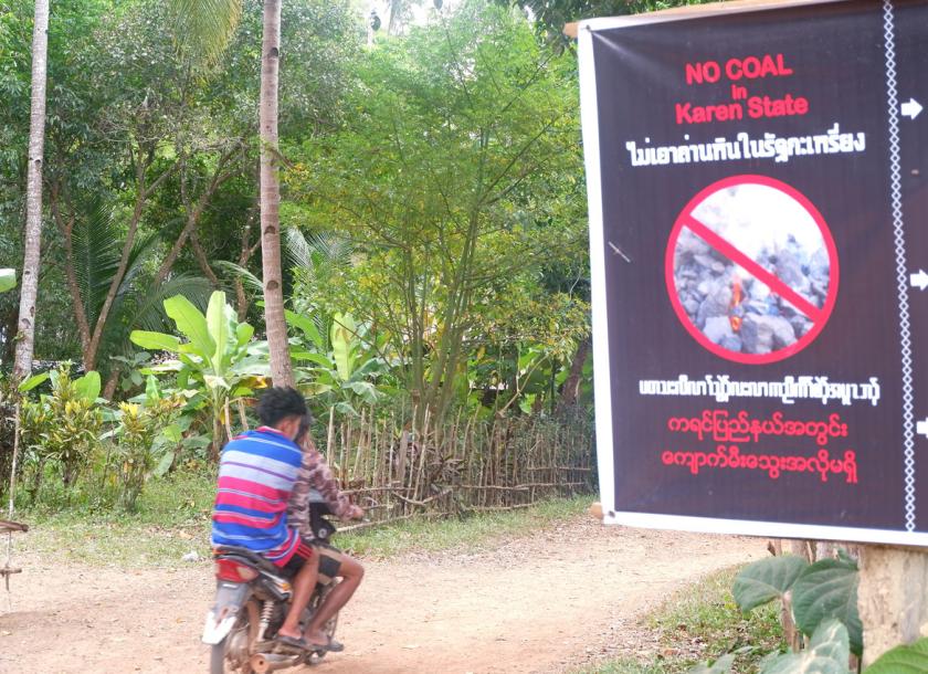Multi-billion dollar coal-fired power plant project in Hpa-an is suspended due to protests, despite assurances of reliability from experts